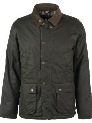 Barbour Ashby Wax Jacket Olive